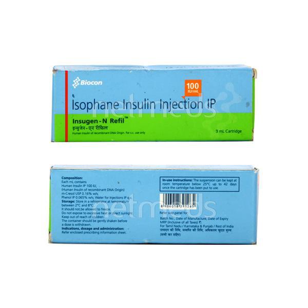 Insugen N Refil Cartridge 1X3ml