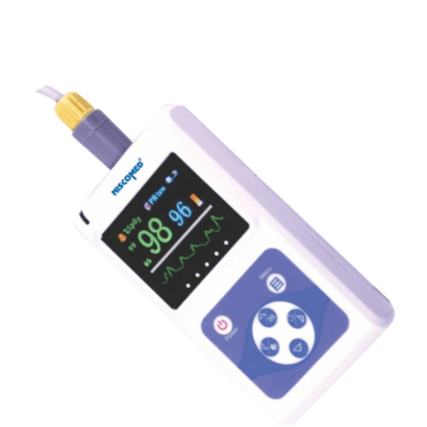 Niscomed Handheld Pulse Oximeter - with 2 AA Battery - Global Surgicals