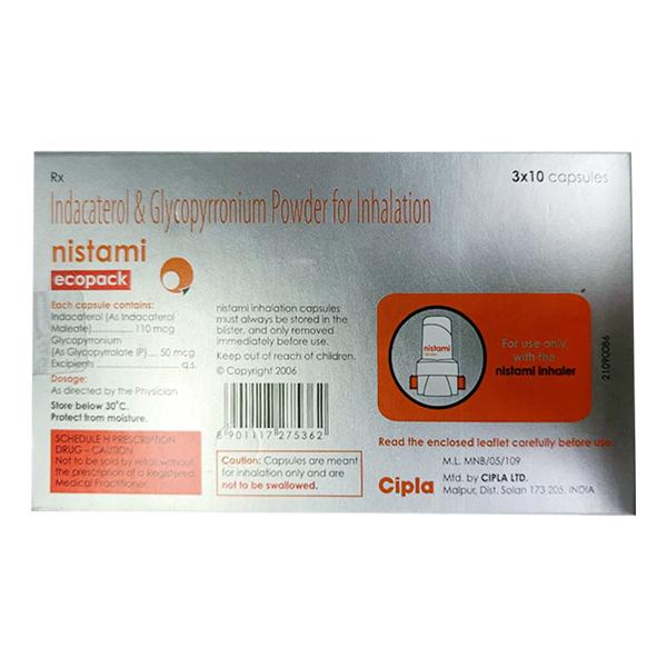 NISTAMI ECOPACK Capsule 3x10's - Global Surgicals