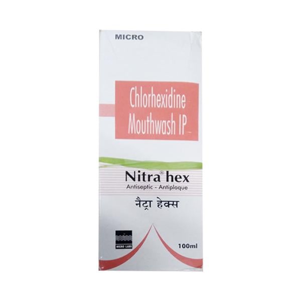 Nitrahex Mouth Wash Liquid 100ml - Global Surgicals