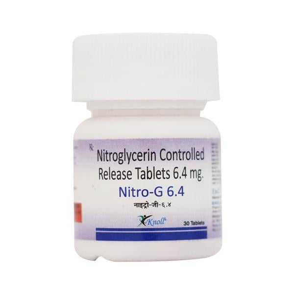 NITRO G 6.4mg Tablet 30's - Global Surgicals
