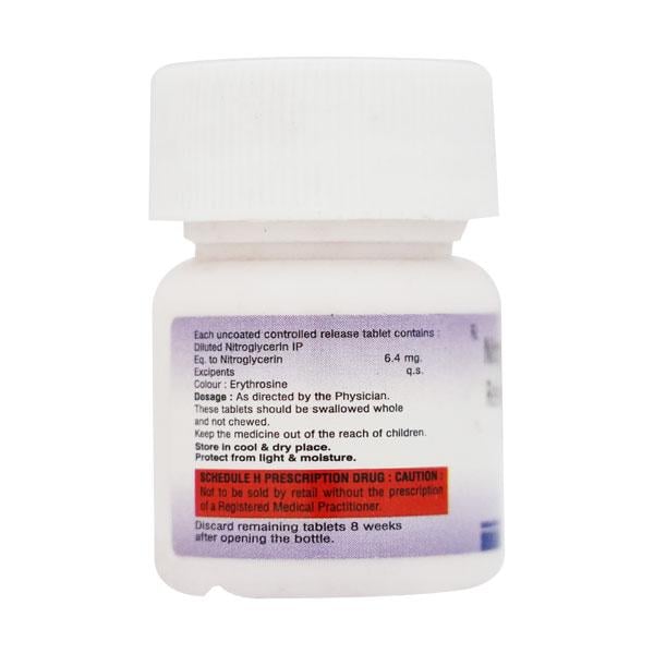 NITRO G 6.4mg Tablet 30's - Global Surgicals