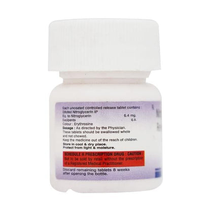 NITRO G 6.4mg Tablet 30's - Global Surgicals