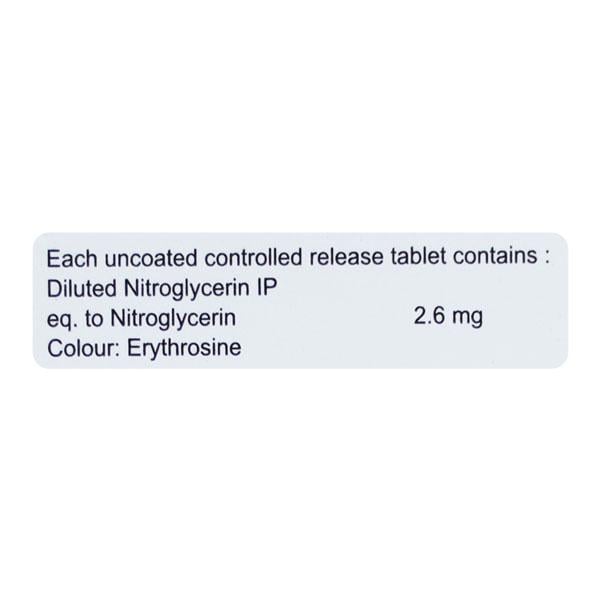 NITROBUZ 2.6 Tablet 30's - Global Surgicals