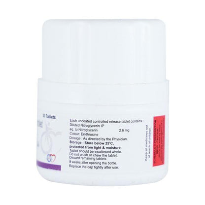 NITROBUZ 2.6 Tablet 30's - Global Surgicals