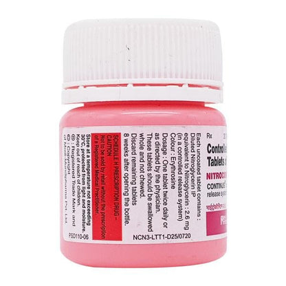 Nitrocontin 2.6mg Tablet 30'S - Global Surgicals