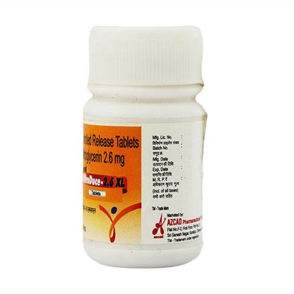 NITRODUCE XL 2.6mg Tablet 30's - Global Surgicals