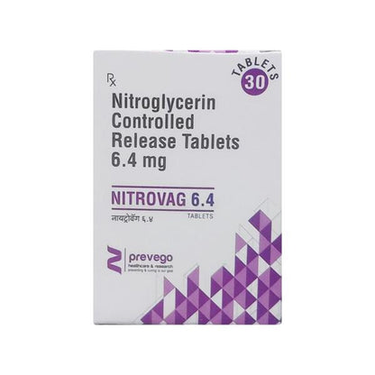 NITROVAG 6.4 Tablet 30's - Global Surgicals
