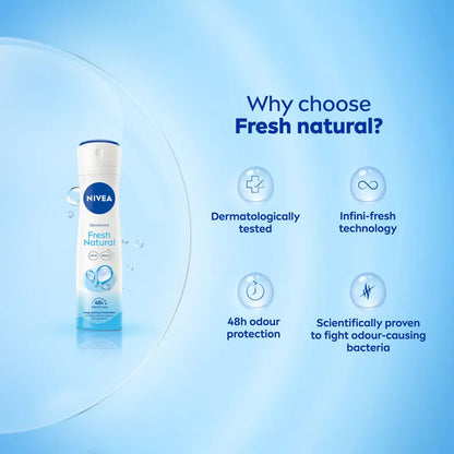 Nivea Fresh Natural Deodorant Spray