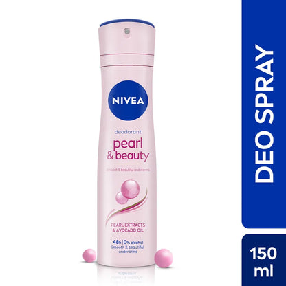 Nivea Pearl & Beauty Deodorant Spray, 150 ml
