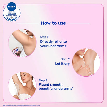 Nivea Pearl & Beauty Roll On Deodorant, 50 ml