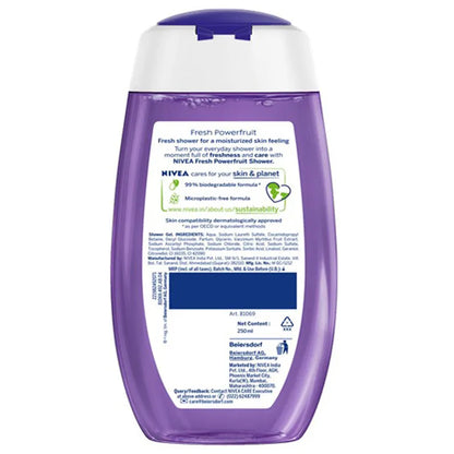 Nivea Fresh Powerfruit Shower Gel, 250 ml