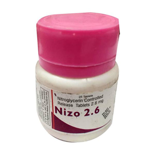NIZO 2.6 Tablet 25's - Global Surgicals