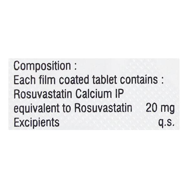 Revostat 20mg Tablet 10'S