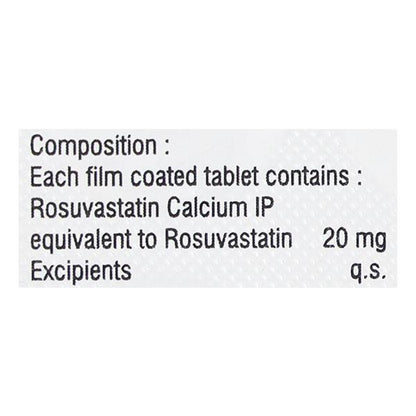 Revostat 20mg Tablet 10'S