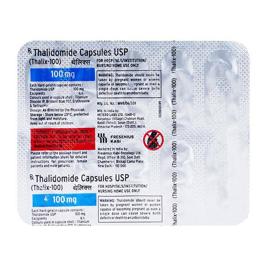 Thalix 100mg Capsule 10'S