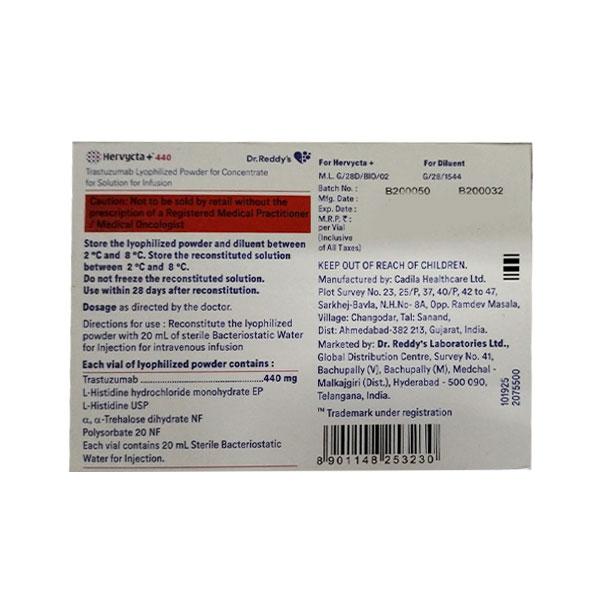 HERVYCTA + 440 Infusion 1's