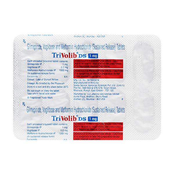 TRIVOLIB DS 1 Tablet 10's