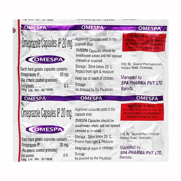 OMESPA 20 Capsule 15's