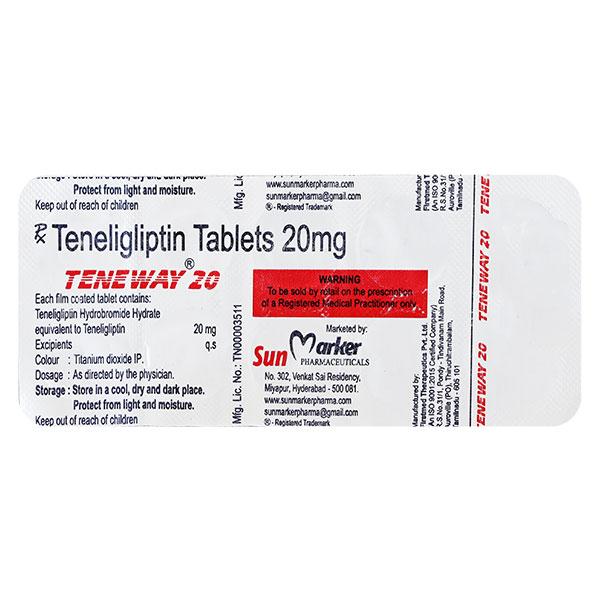 TENEWAY 20 Tablet 10's