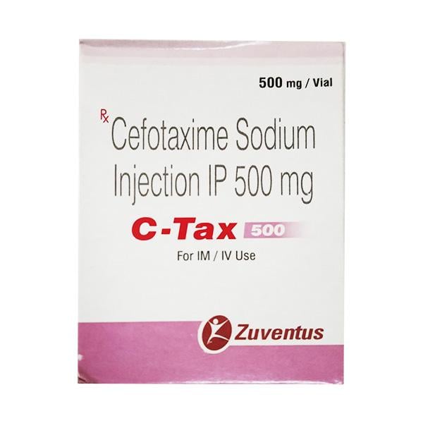 C Tax 500mg Injection 1'S
