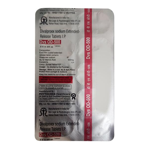 DVS OD 500 Tablet 10's