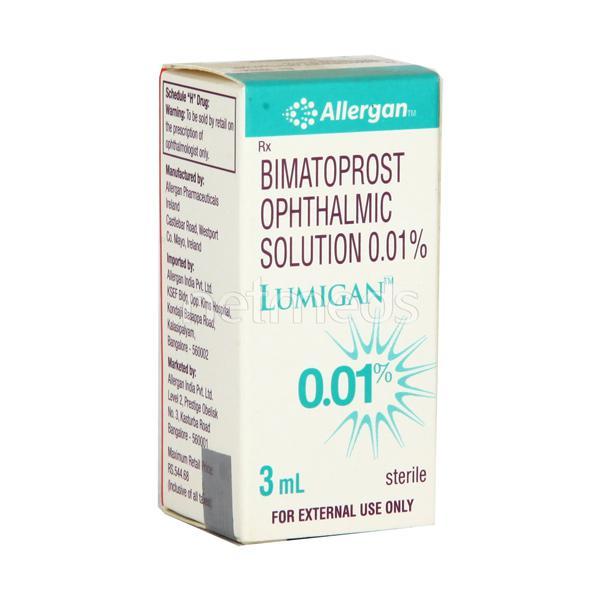 Lumigan 0.01% Eye Drops 3ml