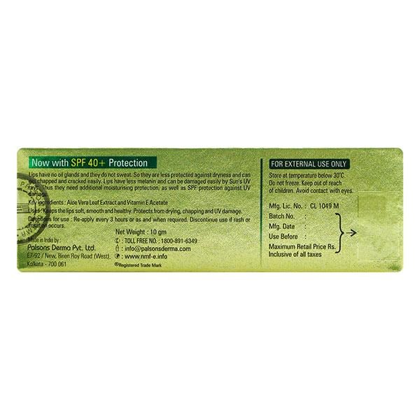 NMF E NEW LIP CARE SPF 40+ Cream 10gm - Global Surgicals