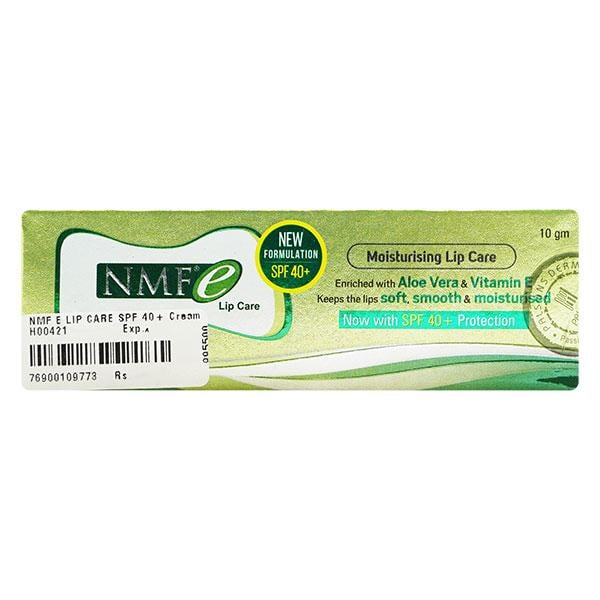 NMF E NEW LIP CARE SPF 40+ Cream 10gm - Global Surgicals