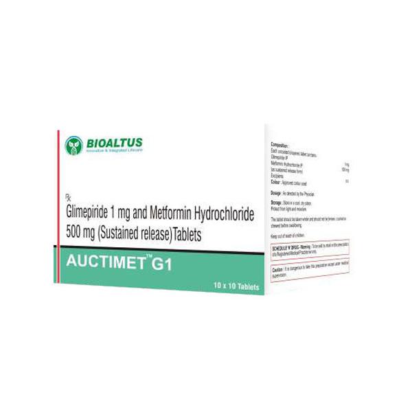AUCTIMET G 1mg Tablet 10's
