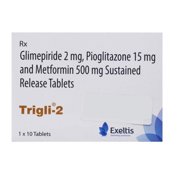 Trigli 2mg Tablet 10'S