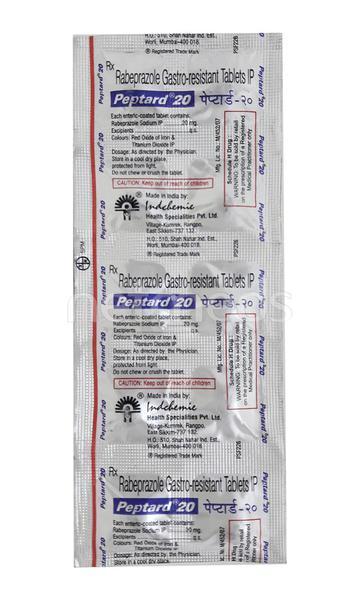 Peptard 20mg Tablet 10'S