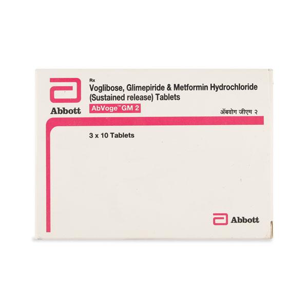 ABVOGE GM 2mg Tablet 10's