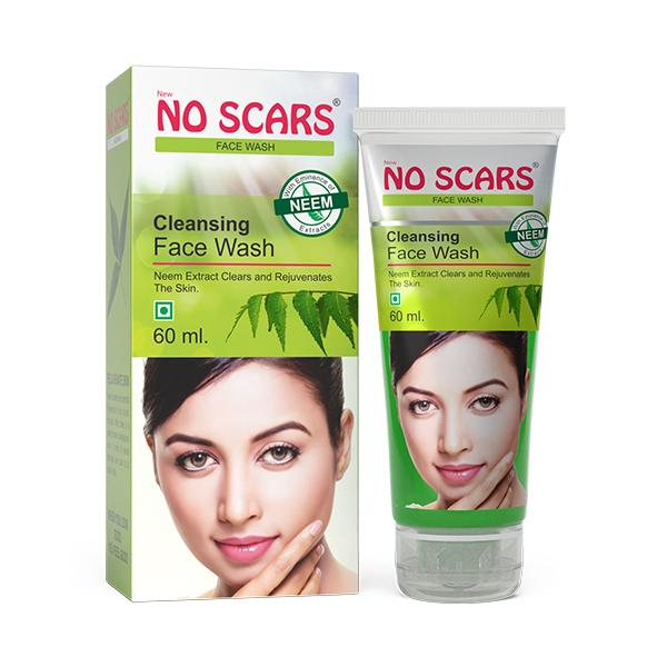 NO Scars 1% Facewash 60ml - Global Surgicals