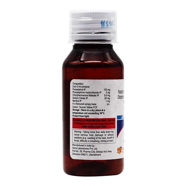 NOBEL COLD Orange Flavour Suspension 60ml - Global Surgicals