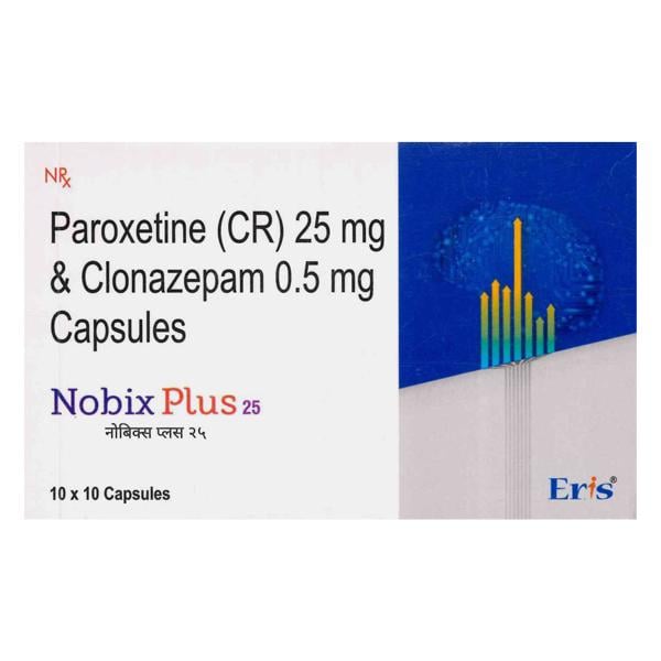 NOBIX PLUS 25 Capsule 10's - Global Surgicals