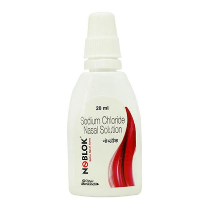 Noblok Saline Nasal Spray 20ml - Global Surgicals