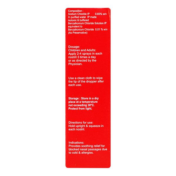 Noblok Saline Nasal Spray 20ml - Global Surgicals