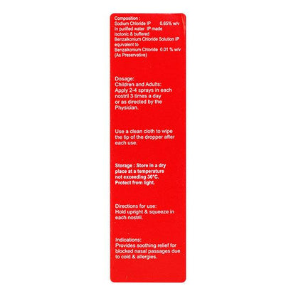 Noblok Saline Nasal Spray 20ml - Global Surgicals