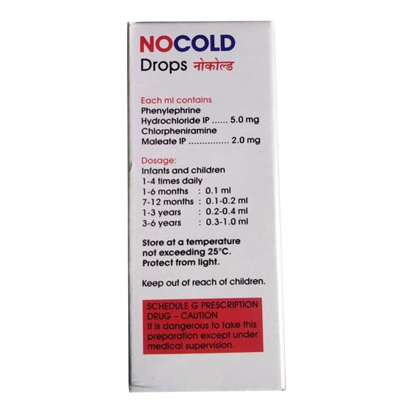 Nocold Drops 15ml - Global Surgicals