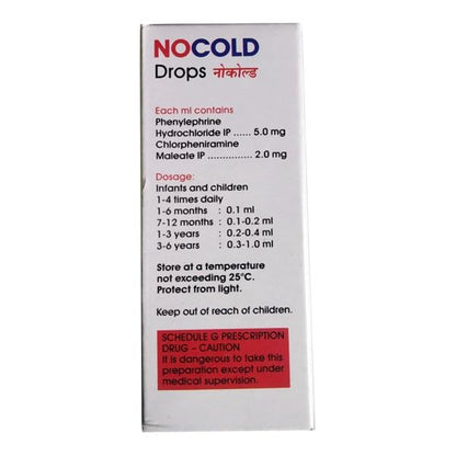 Nocold Drops 15ml - Global Surgicals