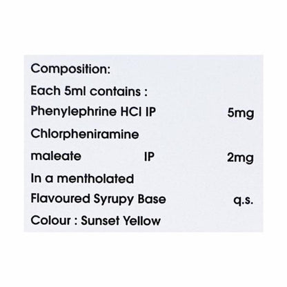 NOCON Syrup 60ml - Global Surgicals