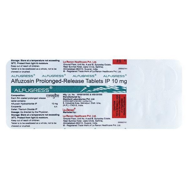 Alfugress 10mg Tablet 10'S