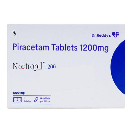 Nootropil 1200 Tablet 10'S - Global Surgicals