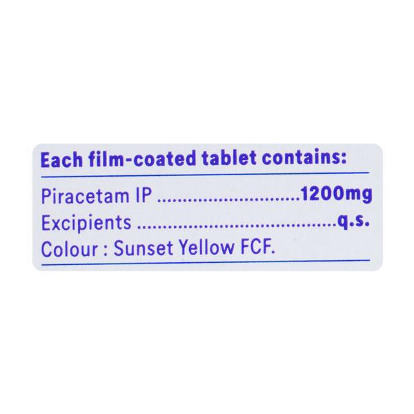 Nootropil 1200 Tablet 10'S - Global Surgicals