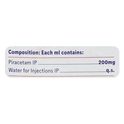 Nootropil 200mg Injection 60ml - Global Surgicals