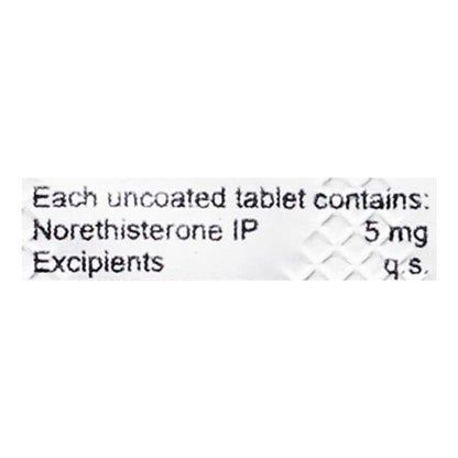 NORATE 5 Tablet 10's - Global Surgicals