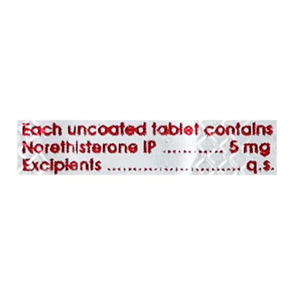 Norlut N 5mg Tablet 10'S - Global Surgicals