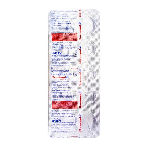 Normonal CR 10mg Tablet 10'S - Global Surgicals