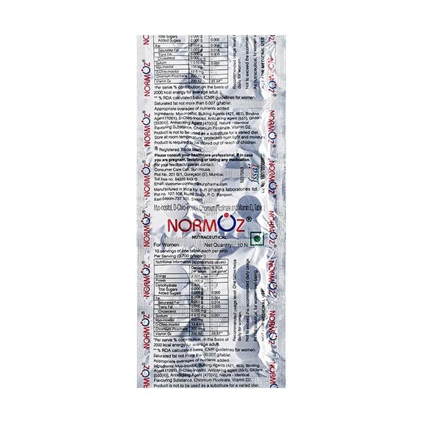 Normoz Tablet 10'S - Global Surgicals